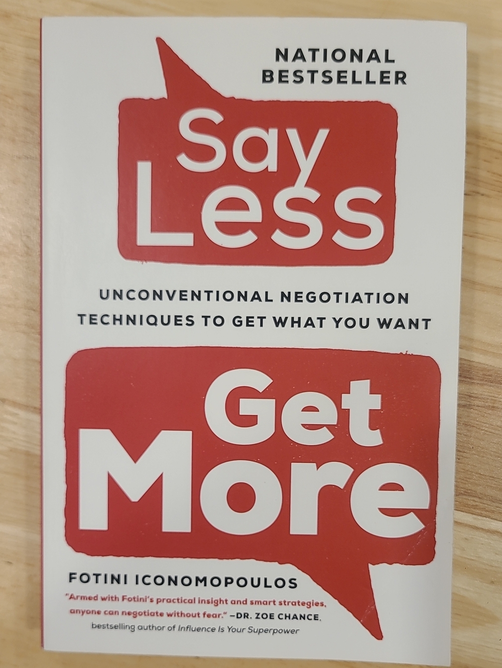 Say Less Get More - Fotini Iconompoulos